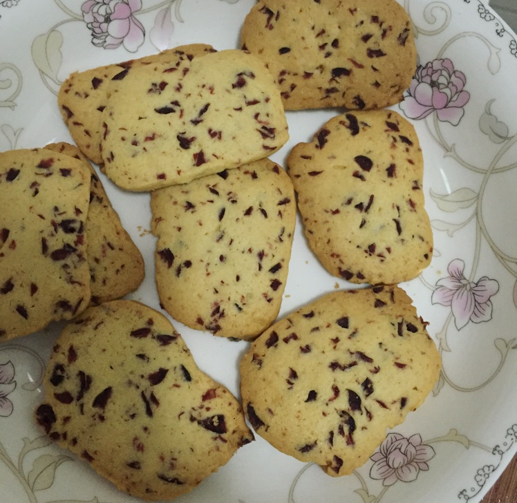 蔓越莓饼干的做法（烤箱做饼干）