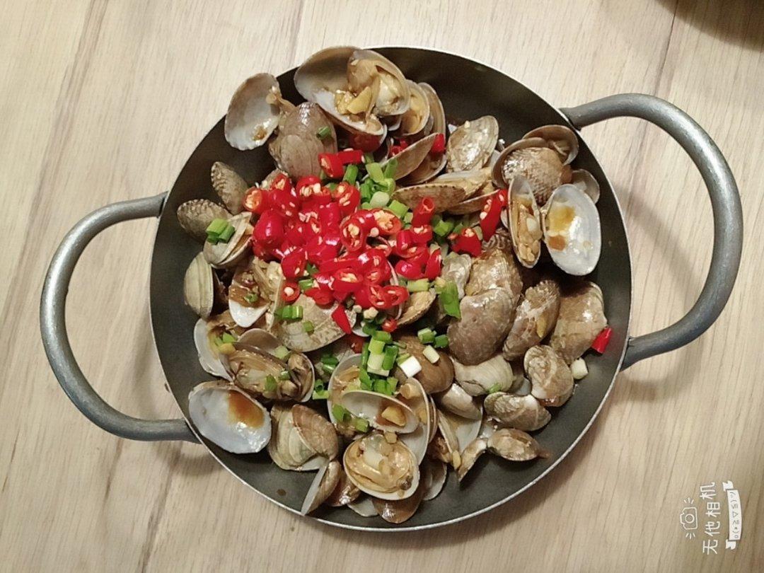 夏季开胃浇汁花甲