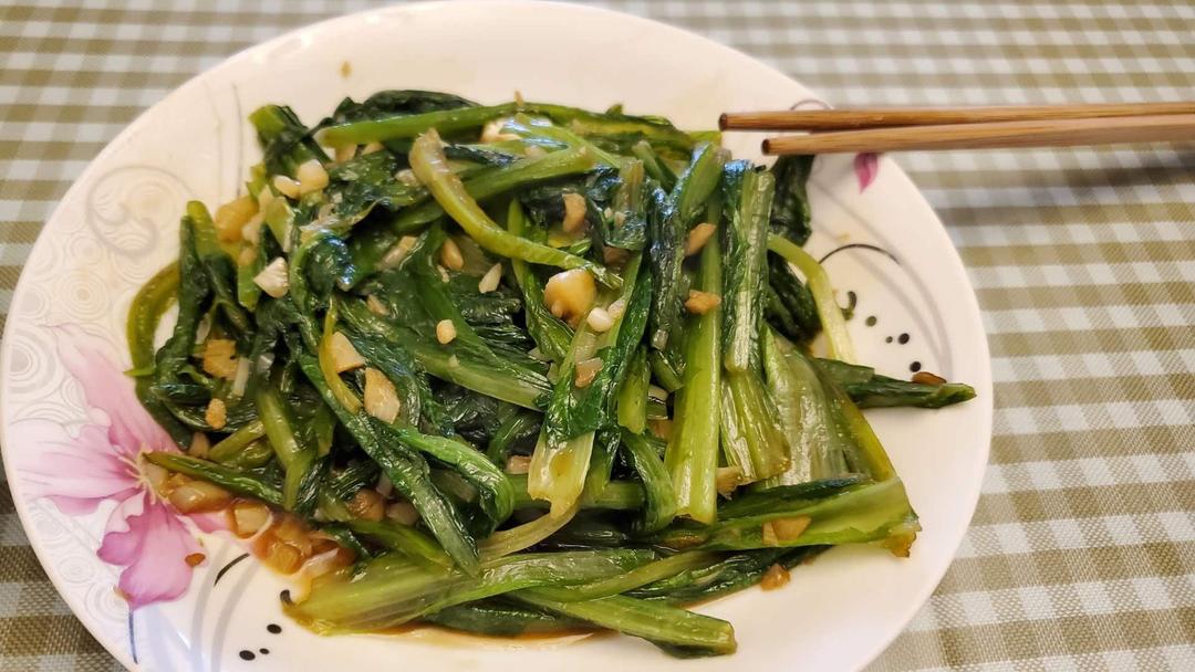 蒜蓉油麦菜（蚝油）