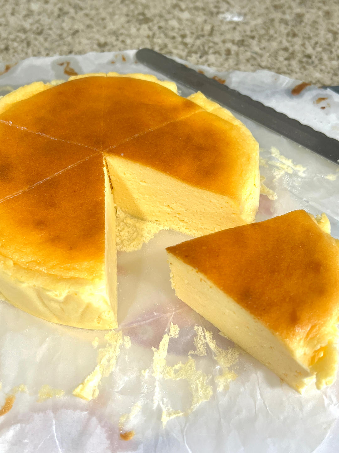 网红好利来半熟芝士蛋糕(低卡）轻乳酪蛋糕hanjuku cheese