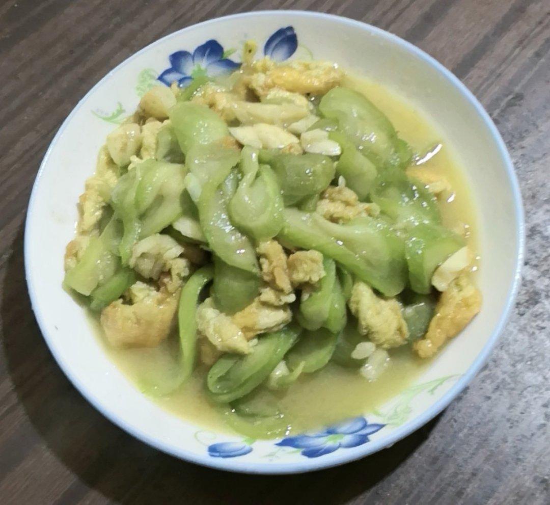 丝瓜炒蛋