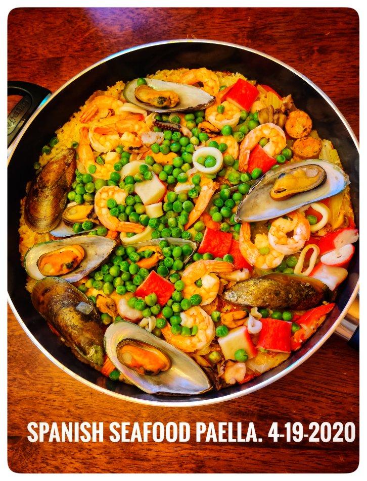 【曼食慢语】Seafood Paella 西班牙海鲜饭