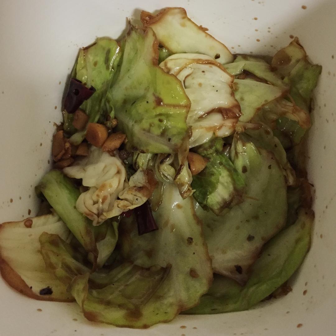 极简的做法，回味无穷的口感丨糖醋莲花白 · 圆满素食