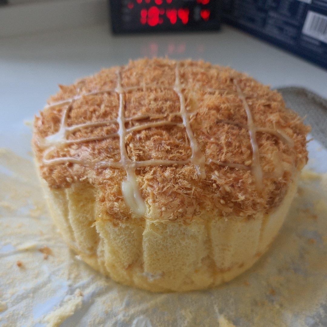 肉松夹心-古早蛋糕