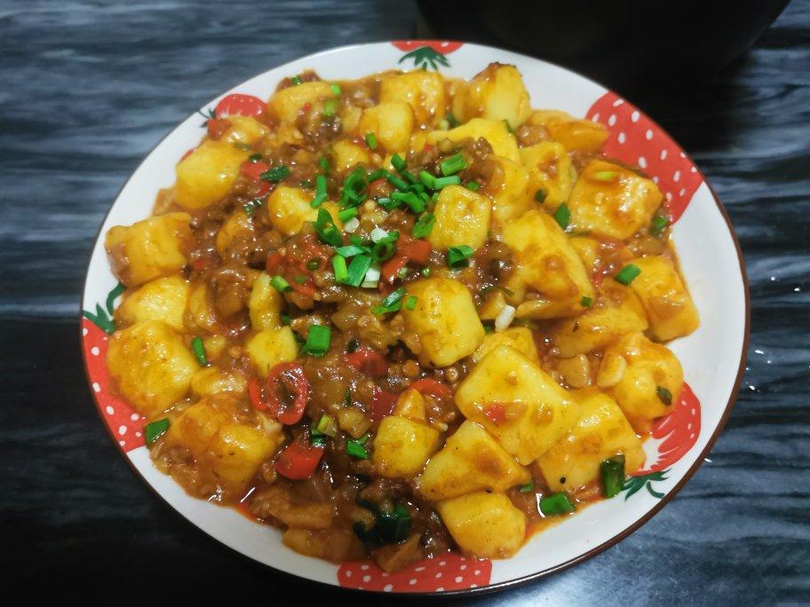湖南口味红烧米豆腐