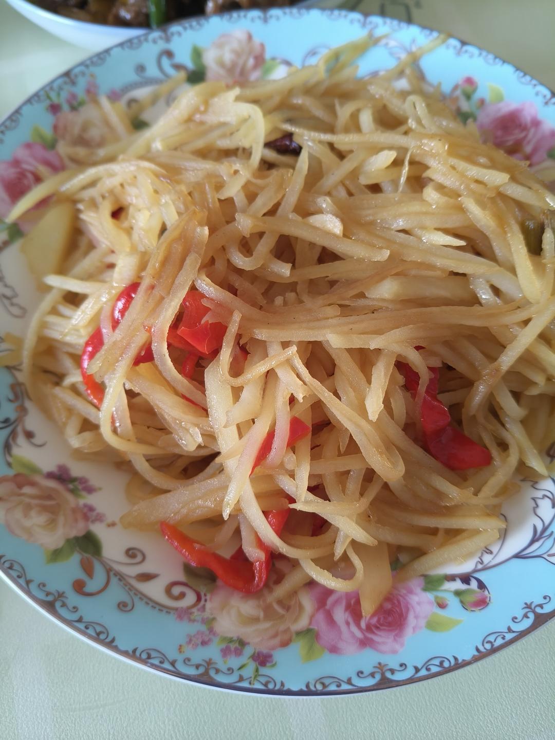 酸辣青椒土豆丝