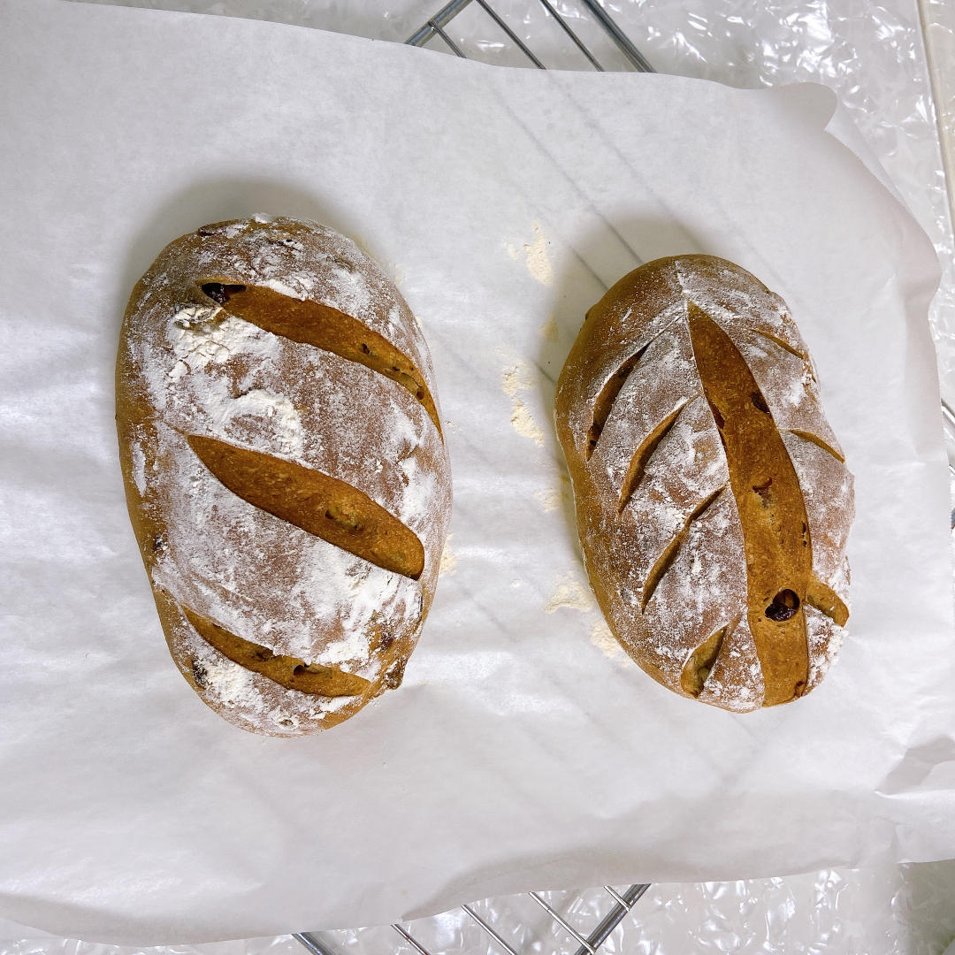 果料满满-红茶蔓越莓核桃面包