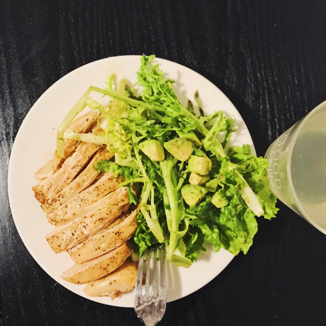 无油低脂烤鸡胸肉（减肥版）