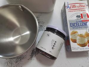 紫米醪糟冰淇淋的做法 步骤1