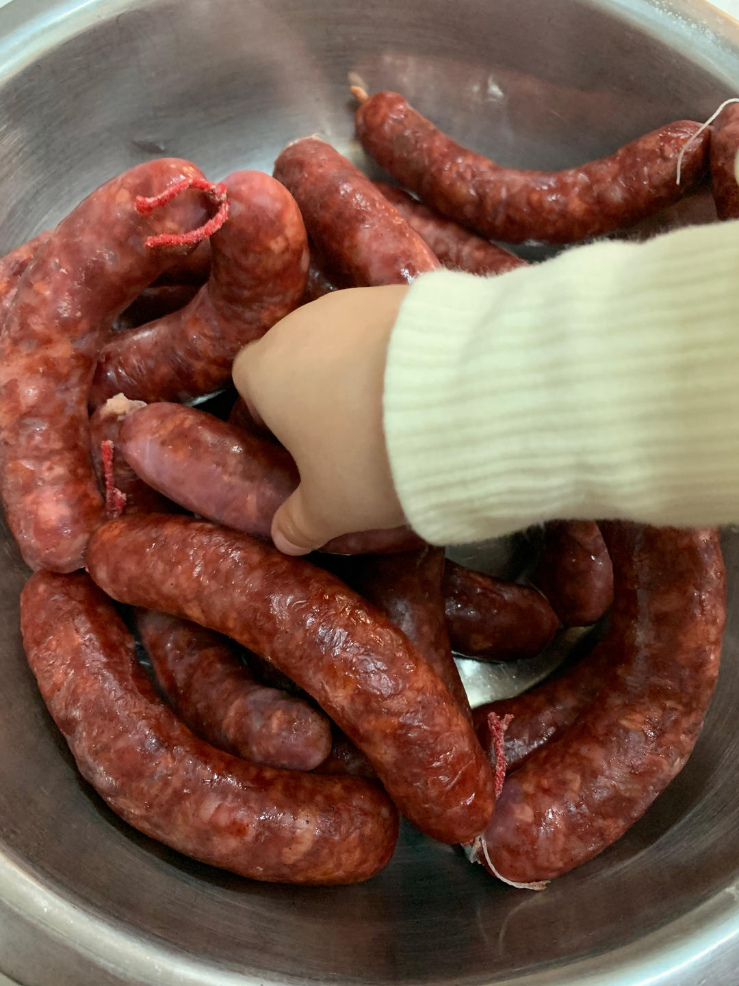 Q弹多汁的自制台式脆皮肠——绝对秒杀市售