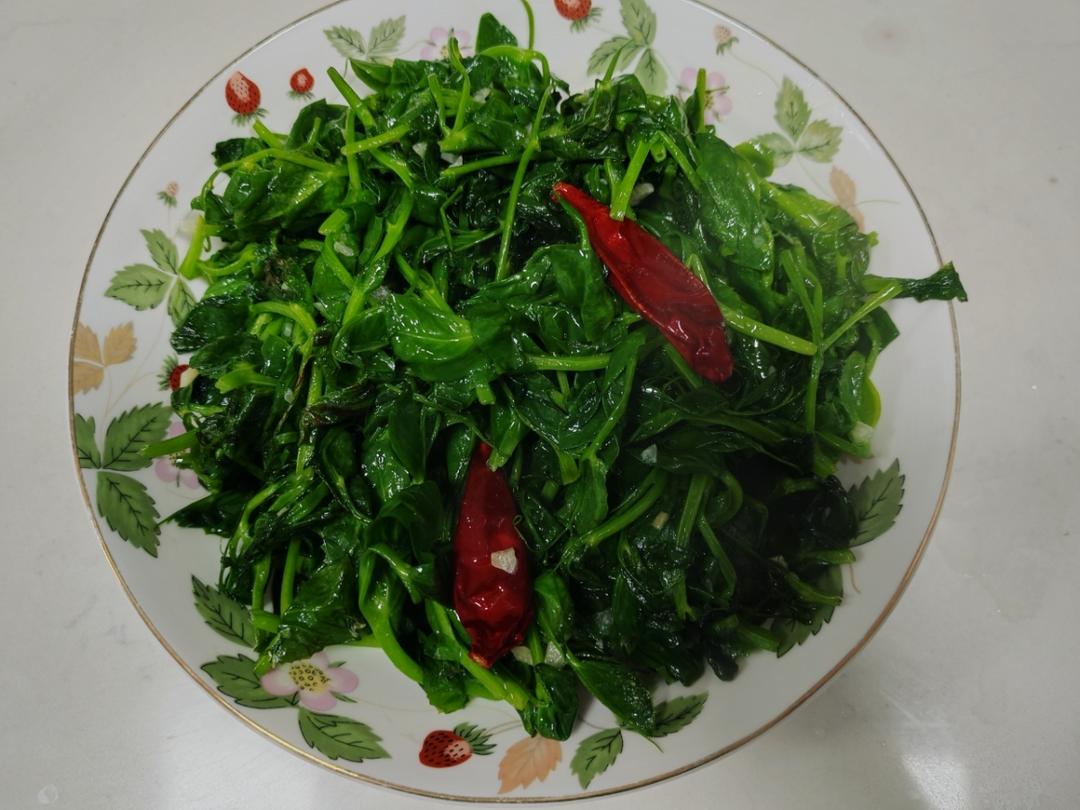 清炒豌豆尖的火候秘籍