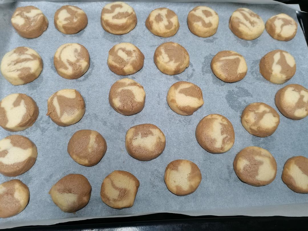 大理石纹饼干