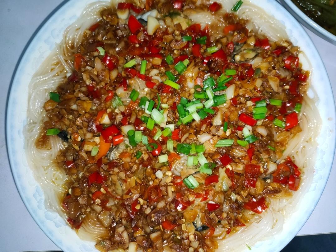蒜蓉粉丝蒸生蚝（不用烤也很美味）