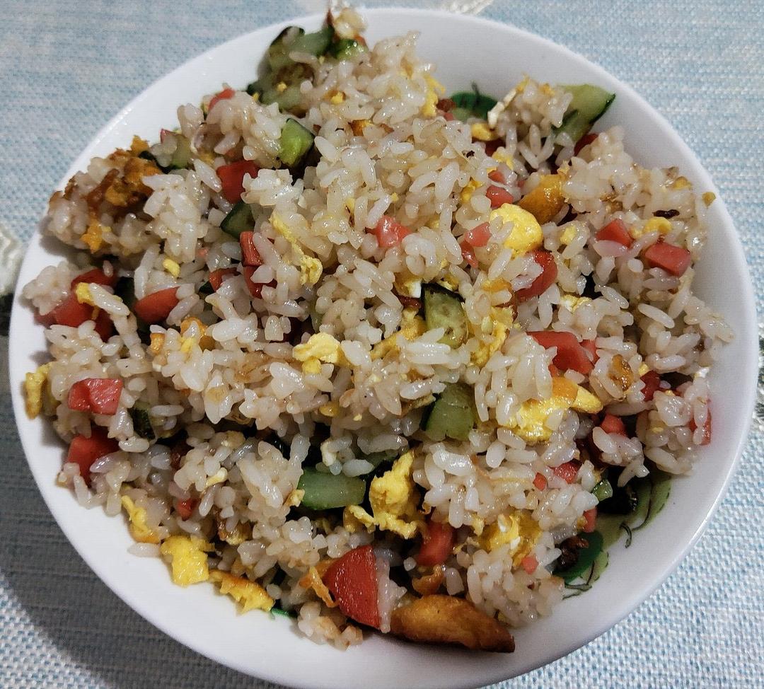 扬州炒饭（剩饭变美食，从此不剩饭）