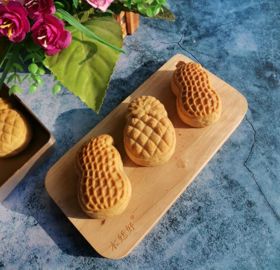 香辣花生月饼的做法