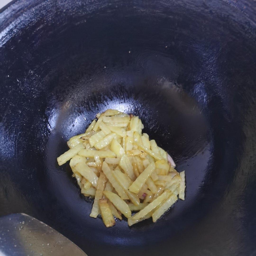 炝炒土豆