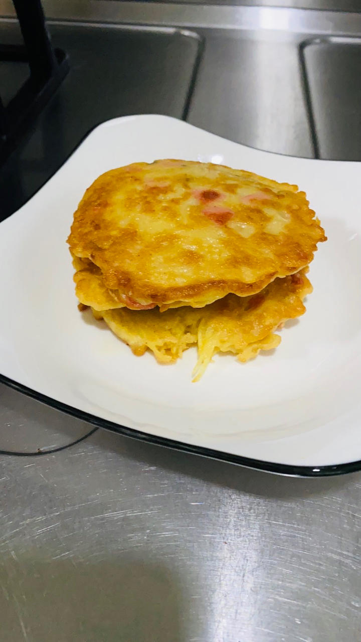 两步搞定土豆饼