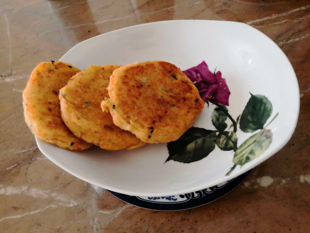 【土豆泥早餐饼】的做法