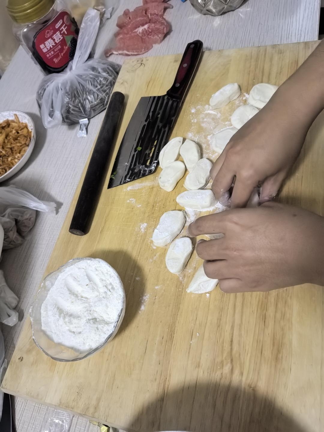 羊肉韭菜饺子