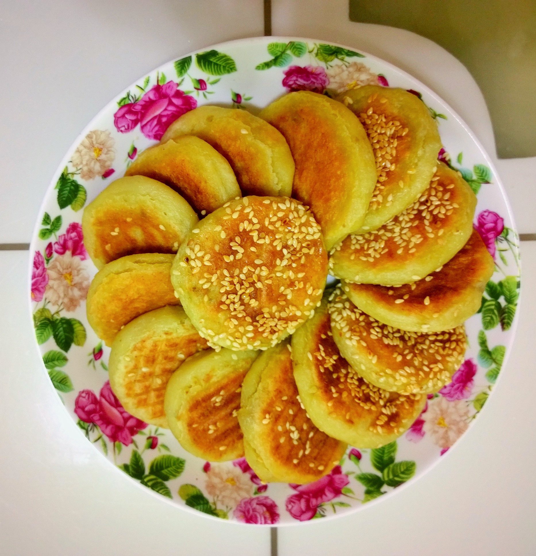 糯米红薯饼