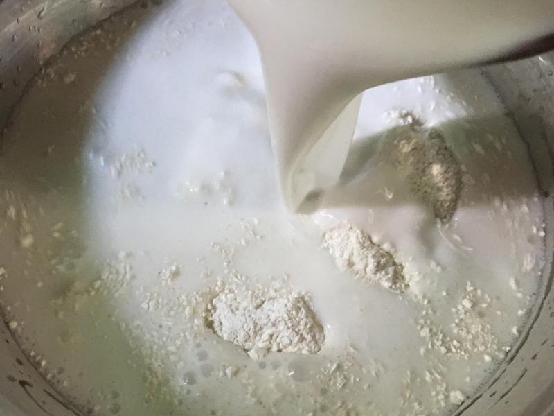 纯奶手撕吐司的做法 步骤1