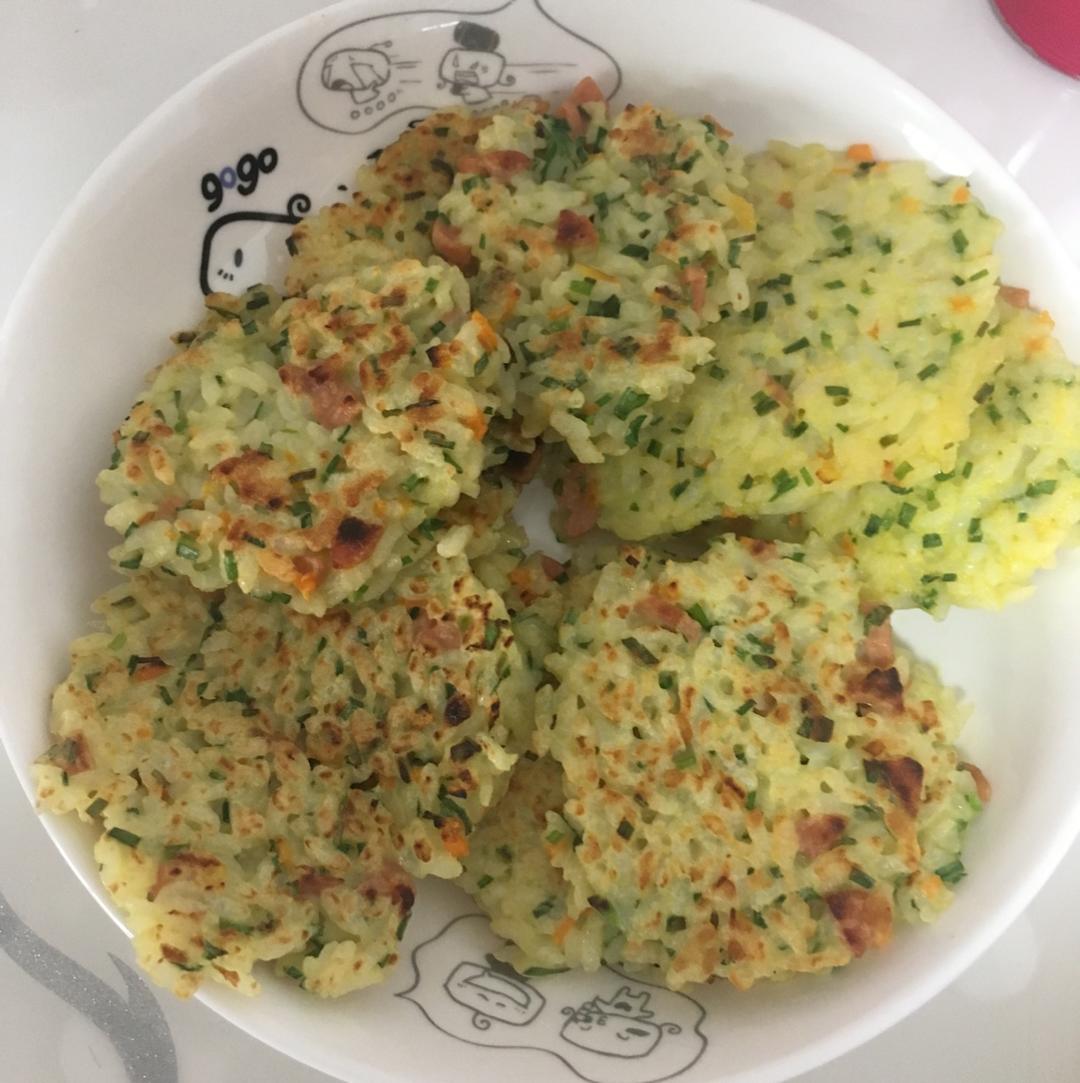 鸡蛋米饭饼