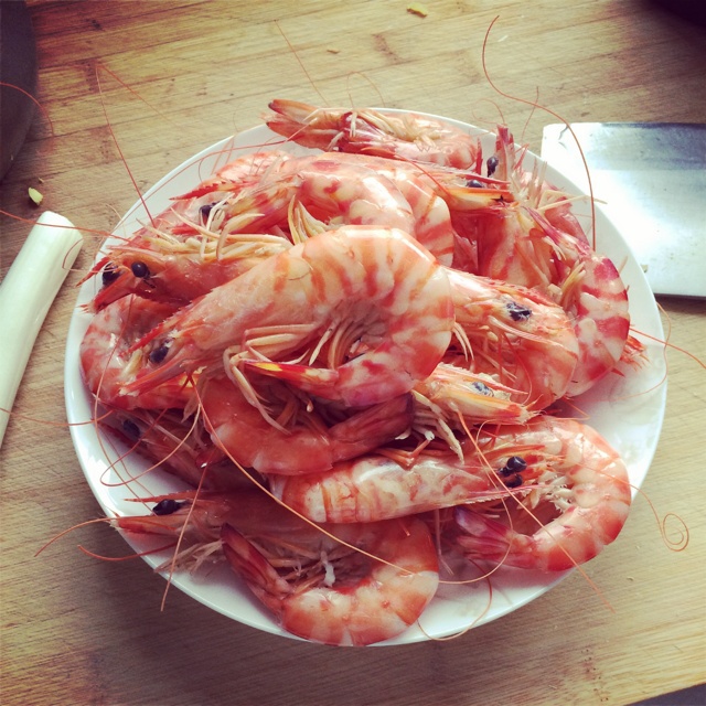 清水煮海虾