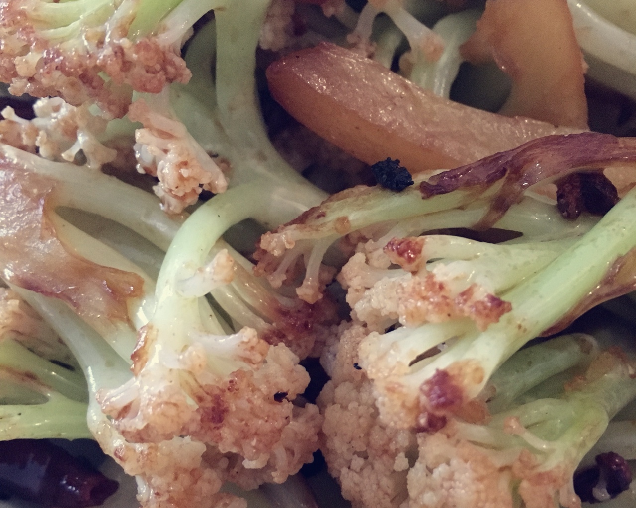 干锅花菜—家常无酱版的做法