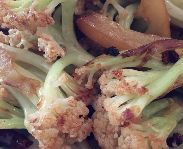 干锅花菜—家常无酱版的做法