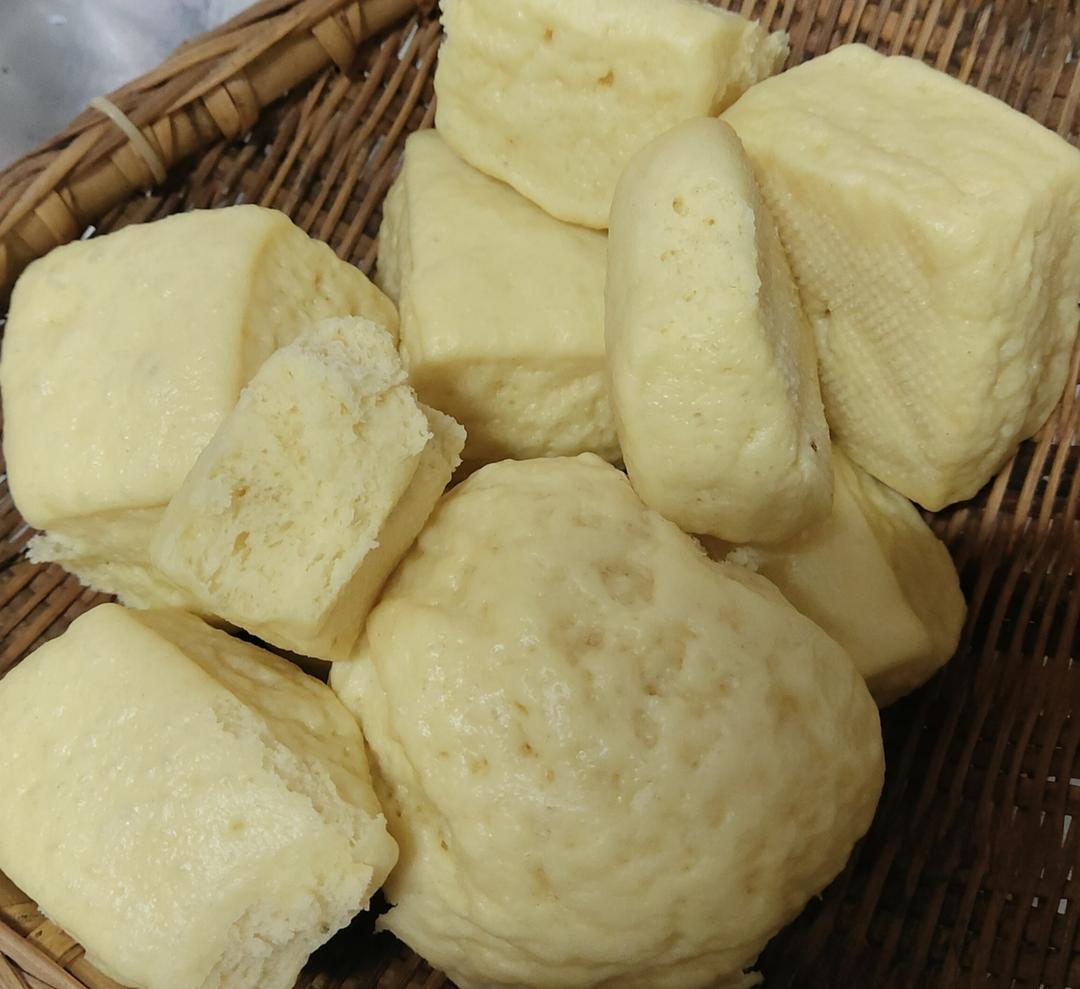 奶香玉米面馒头（一次发酵）