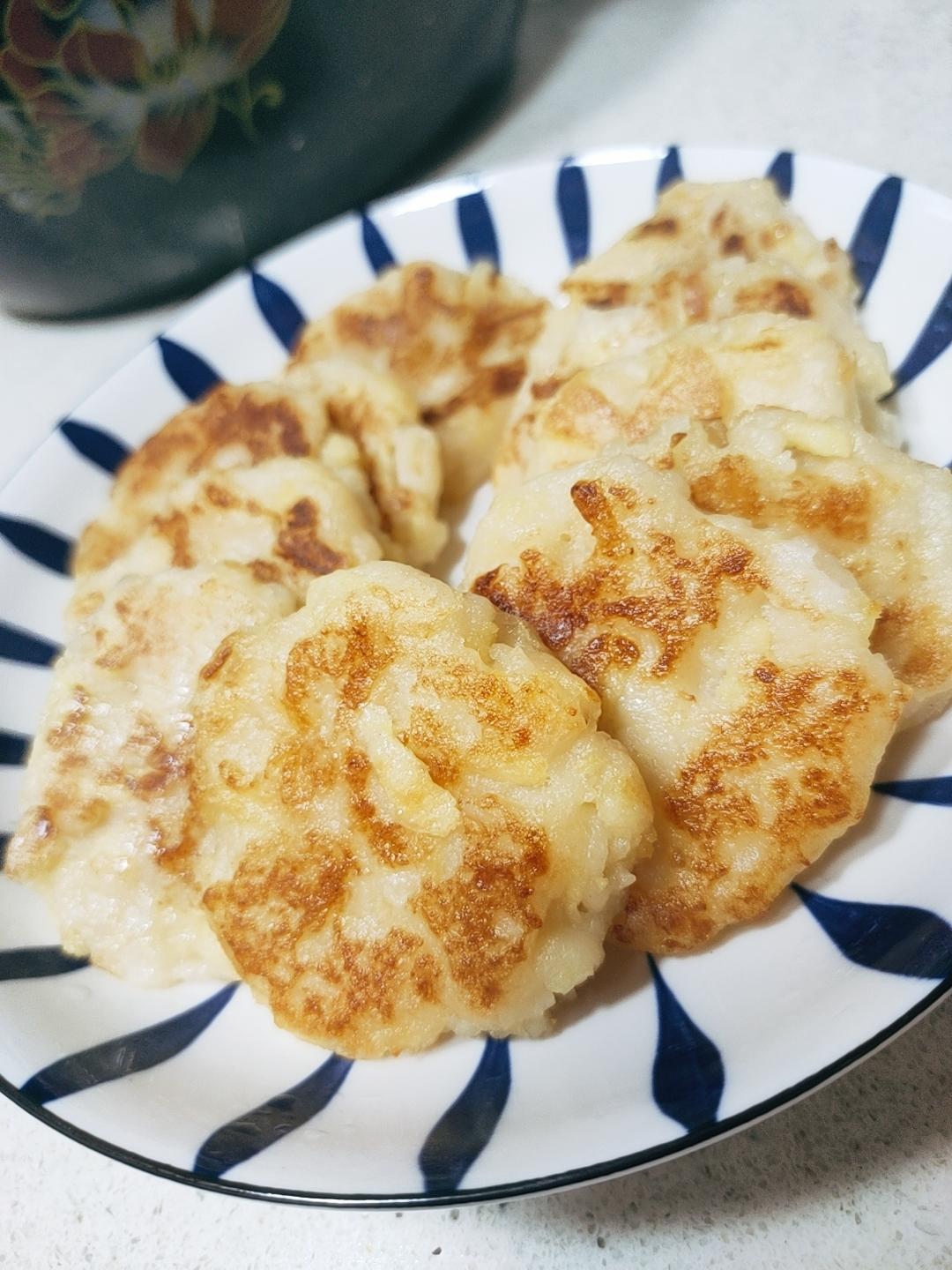 山药苹果饼