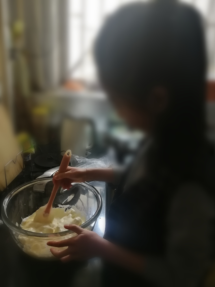 酸奶花皮蛋糕的做法 步骤3