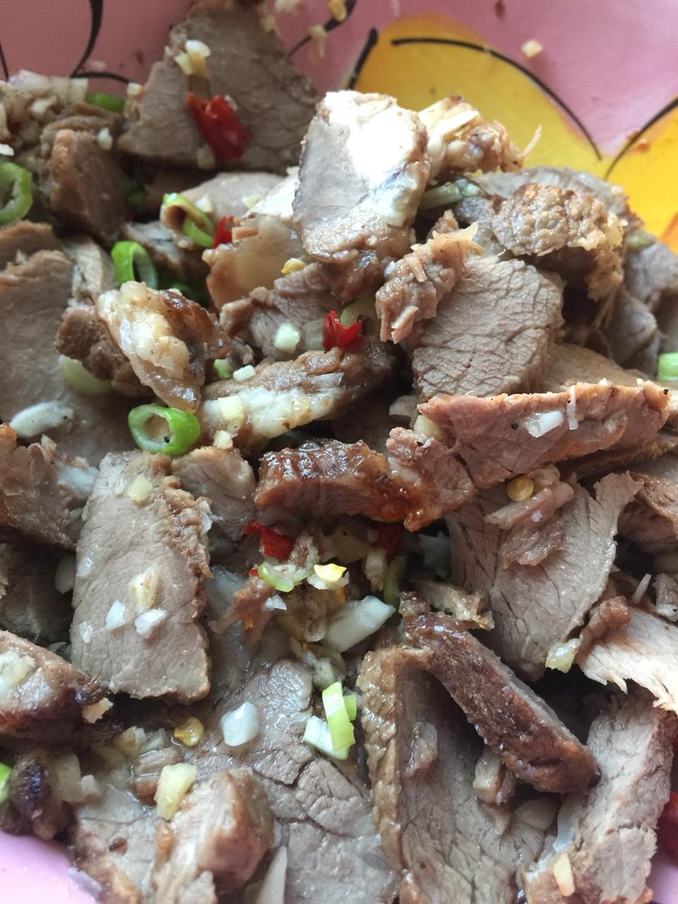 凉拌牛肉