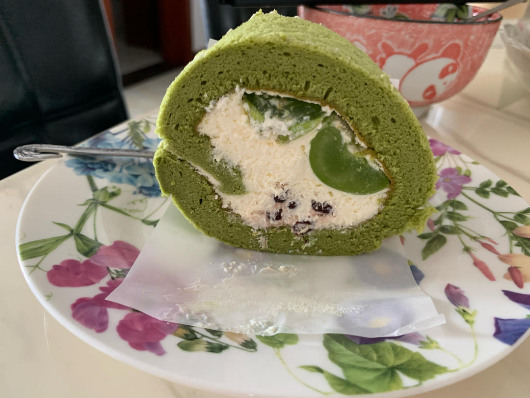 私房爆款青提抹茶蛋糕卷，超详细配方，建议收藏