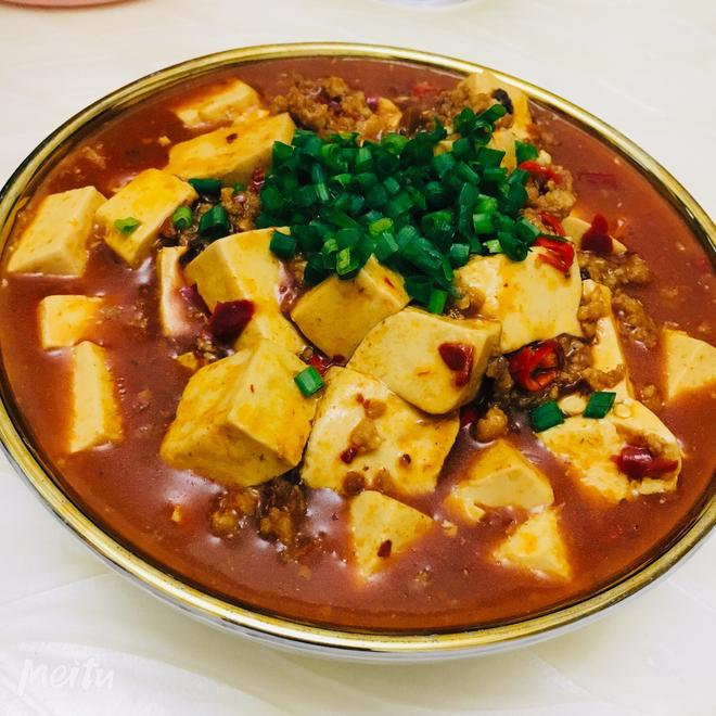 超下饭哒肉末豆腐😋😋的做法
