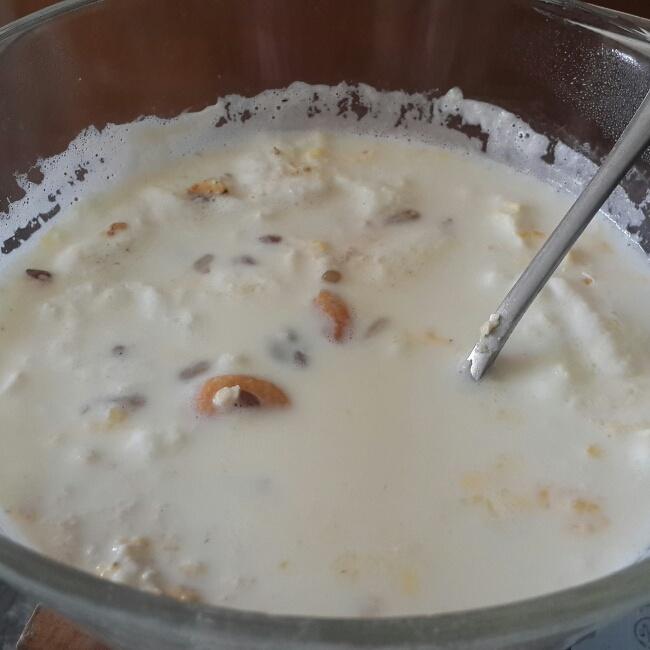 牛奶燕麦糖滚蛋（减脂）的做法
