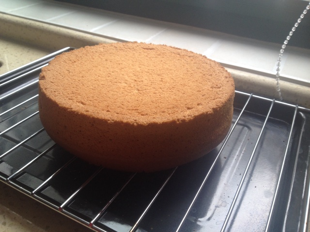 超好记八寸戚风蛋糕（后蛋法）