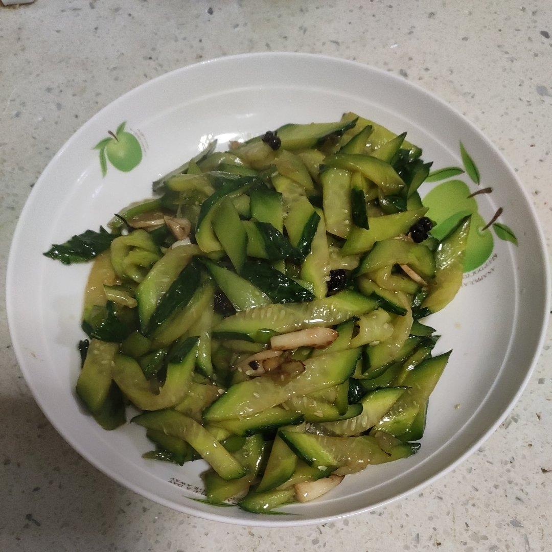 炒黄瓜[超脆]（小白秒会哟）
