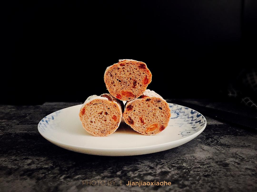 【UKOEO猛犸象热风炉】果干法式乡村面包的做法