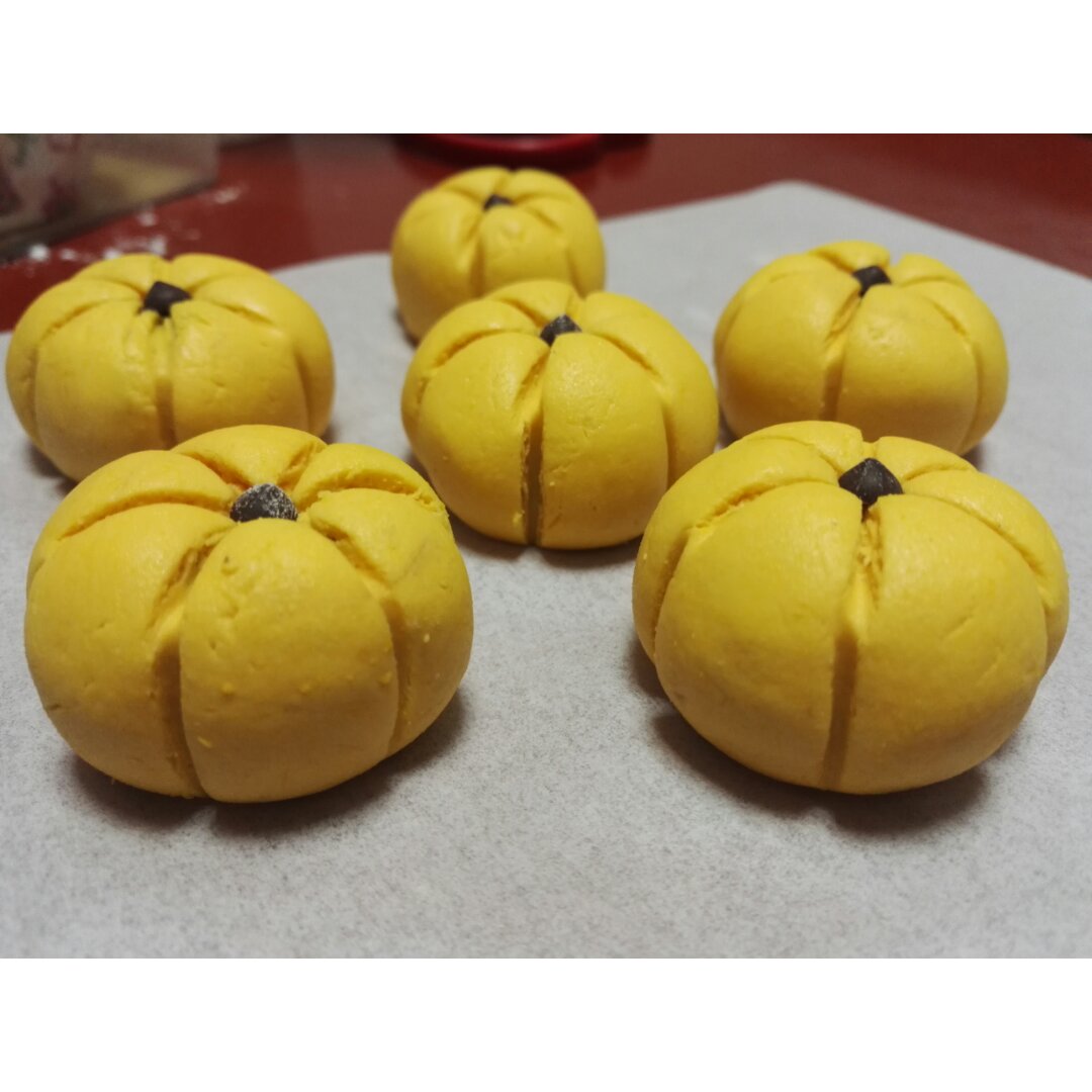 可爱呆萌南瓜饼