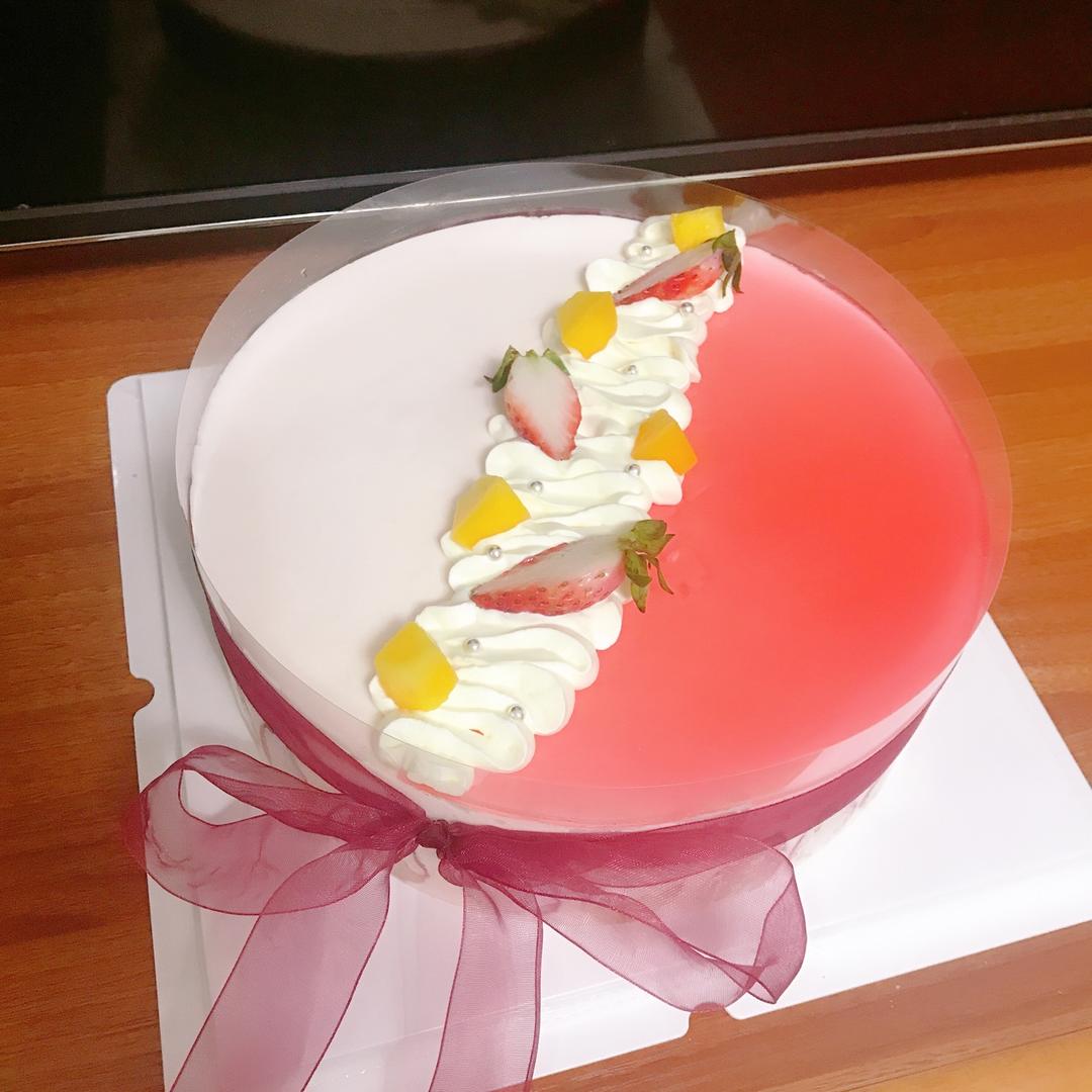 双色慕斯~圣安娜花嘴装饰Idea2~