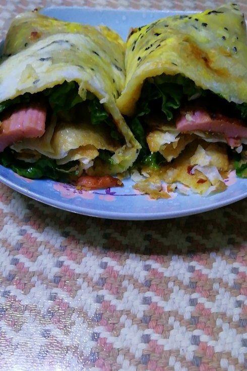 平底锅版煎饼果子