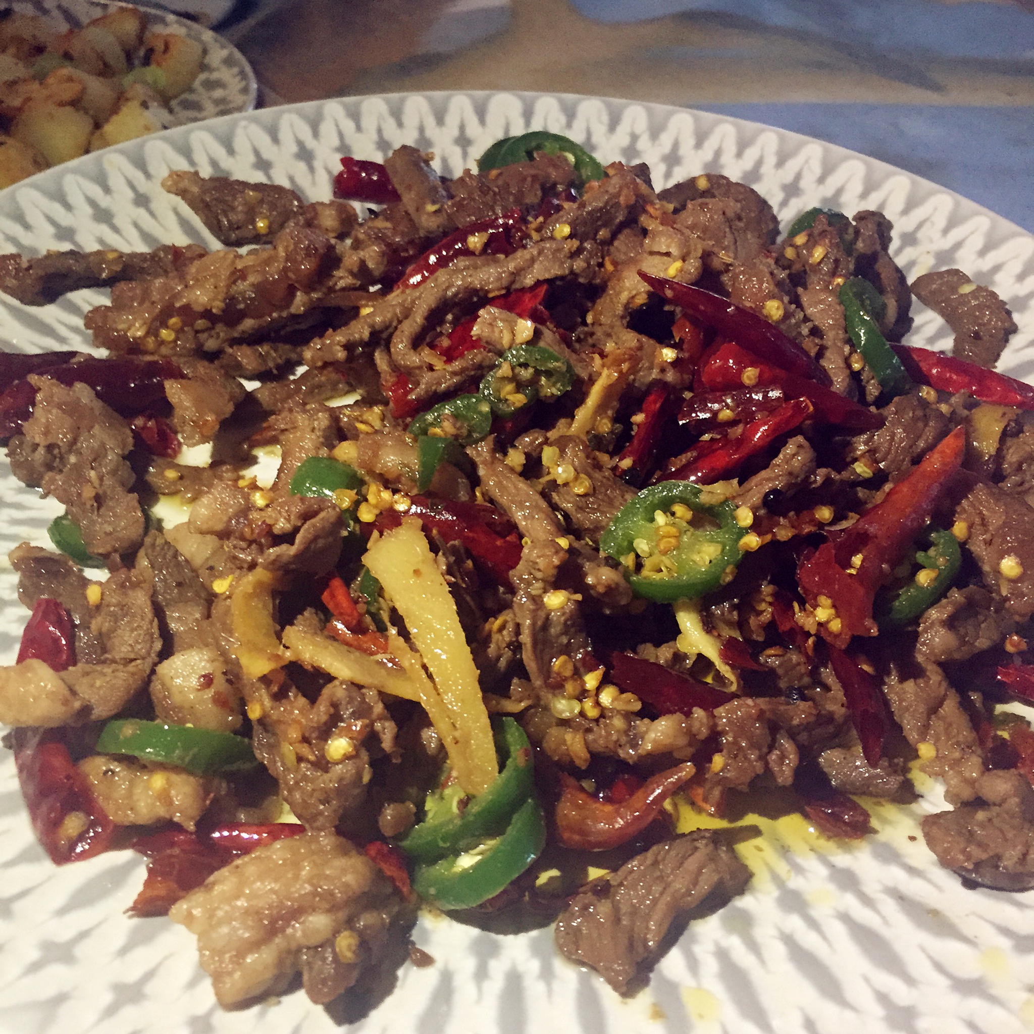 小炒牛肉