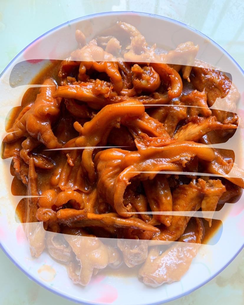 红烧鸭掌