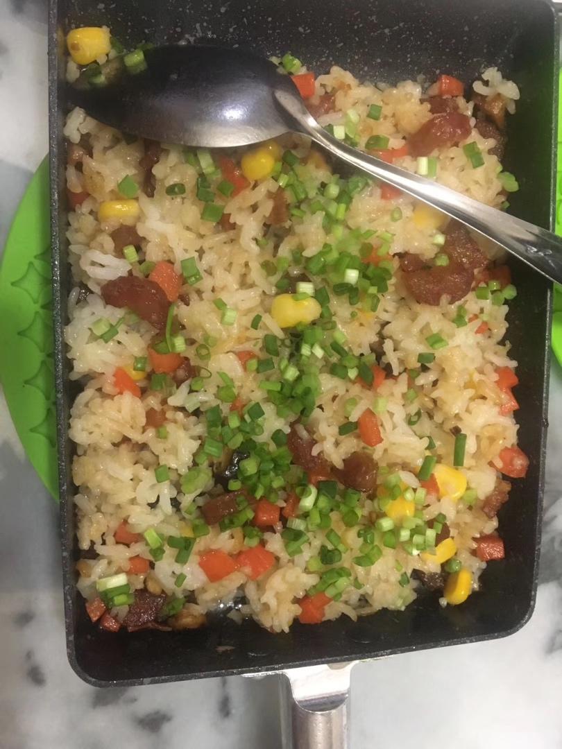 腊肠焖饭