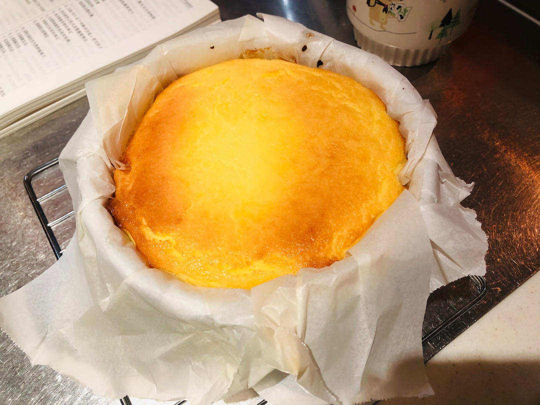 小山进公开食谱-使用大量牛奶，无淡奶油的巴斯克乳酪蛋糕