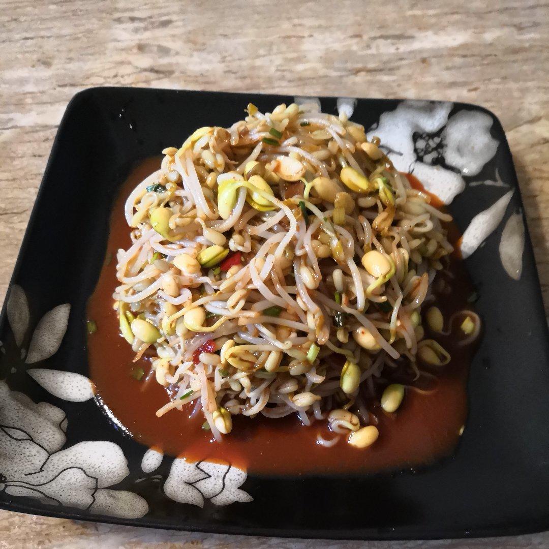 韩式凉拌豆芽