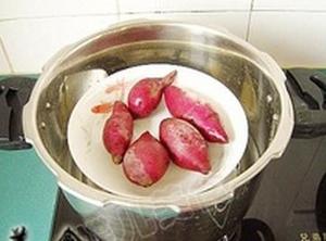 干蒸紫薯的做法 步骤2