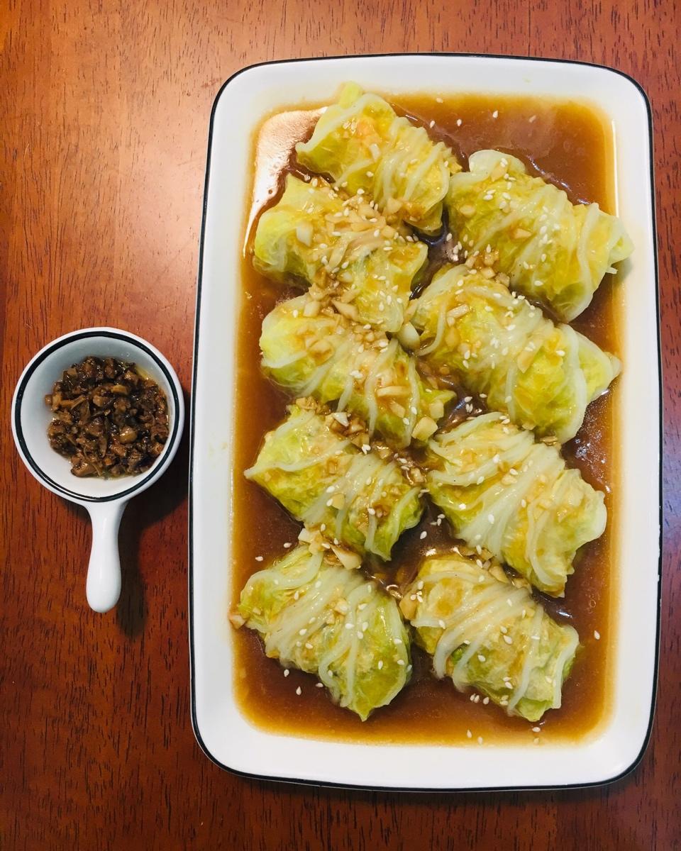 肉酿白菜卷