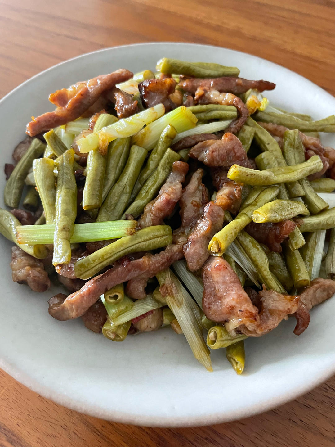 酸豆角炒肉